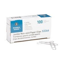 Universal Jumbo Nonskip Paper Clips 100 Pack