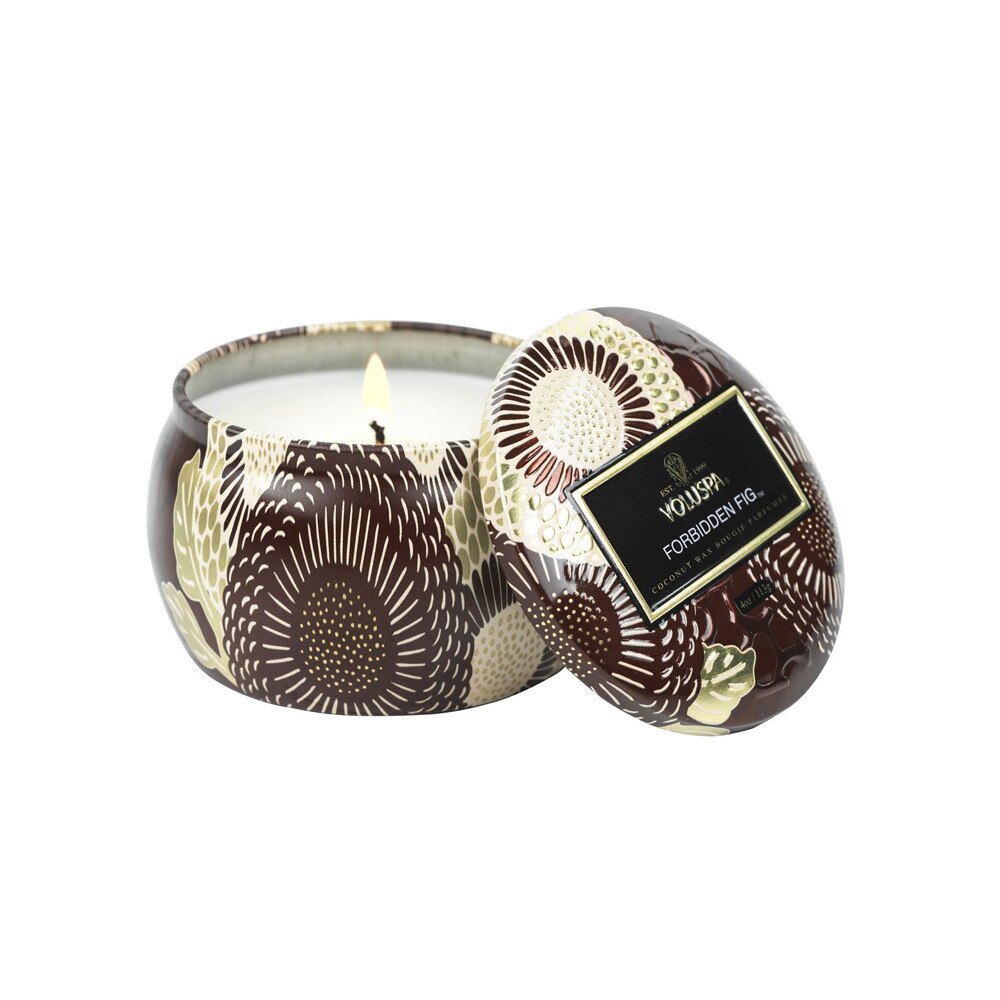 Voluspa Forbidden Fig 4oz Mini Tin