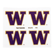 Fan A Peel Washington Huskies Game Face Tattoo Decal