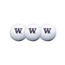 Team Effort UW Golf Ball 3 Pack