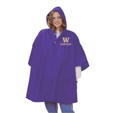 Storm Duds Purple Washington Huskies Heavy Weight Adult Poncho