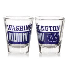 Neil Washington UW University of Washington Huskies Alumni Shot Glass 1.75 oz
