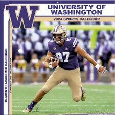 Washington Huskies 2024 Wall Calendar
