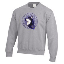 Washington Huskies Dubs Collection GFS Unisex UW Dubs Seal Big Cotton Crewneck