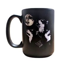 Washington Huskies Dubs Collection Neil Black Three Dubs Moon Impact Mug 15oz