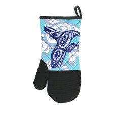 Native Northwest Whale Neoprene Oven Mitt