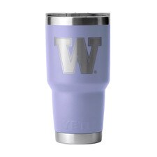 YETI Lilac W Washington Huskies Rambler Tumbler w/ Magslider Lid 30oz
