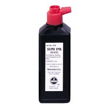 Yasutomo Sumi Ink 6oz Black