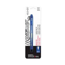 Zebra Zensations Brush Pen Black Ultra-Fine Point