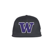 adidas Men's Black W Fitted Wool Baseball Hat