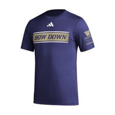 adidas Men's Bow Down Pregame Short Sleeve Tee