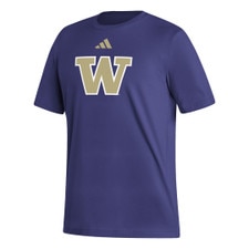 adidas Men's Washington Huskies W Logo 2024 Fresh Tee