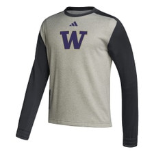 adidas Men's Washington Huskies Team Issue Crewneck