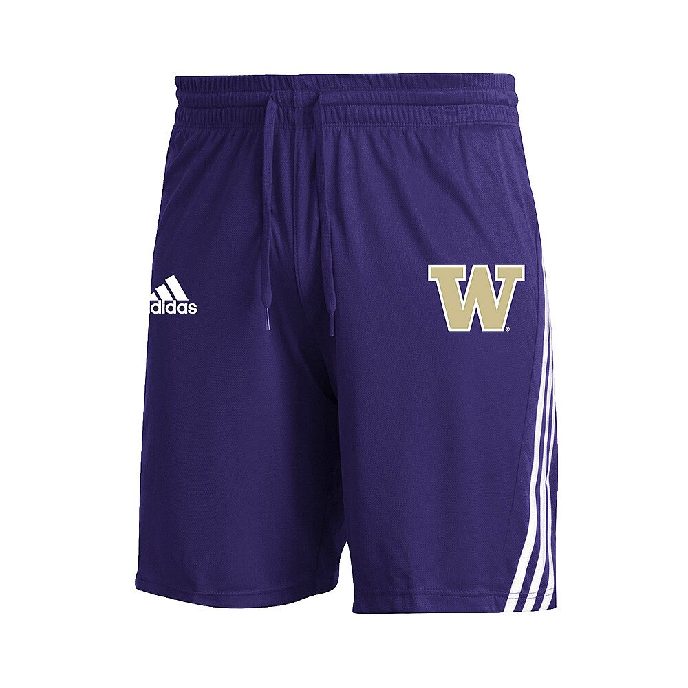 adidas Men's W Primary Logo 3 Stripe Knit Short