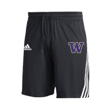 adidas Men's W Primary Logo 3 Stripe Knit Short