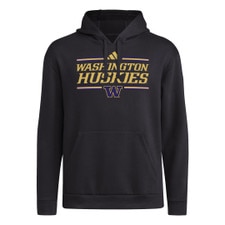 adidas Men's Washington Huskies 2024 Strategy Fleece Hoodie