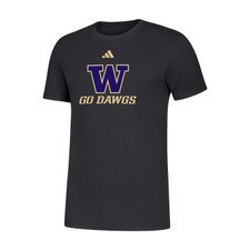 adidas Men's Washington Huskies Go Dawgs Amplifier Tee