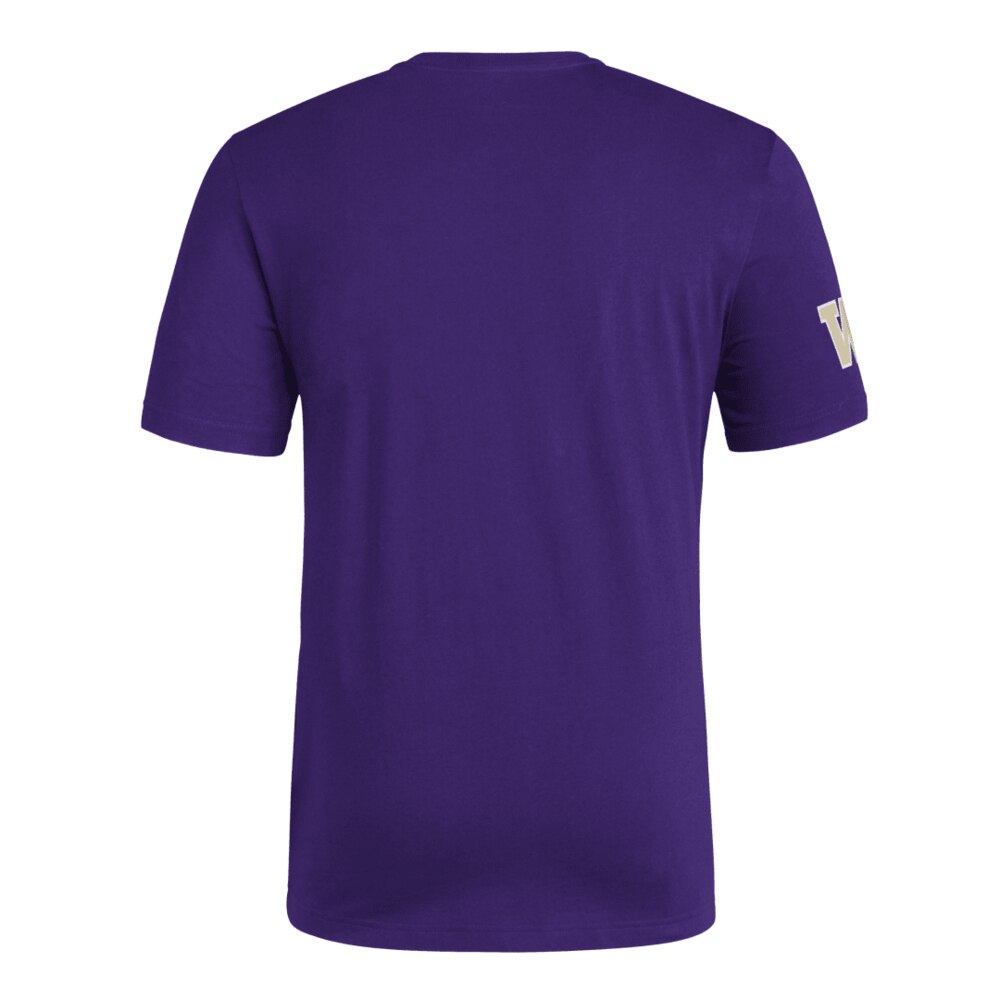 adidas Men's Washington Huskies Script Fresh Tee