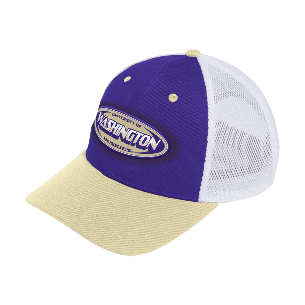 adidas Purple Gold Washington Huskies Y2K Relaxed Trucker Hat