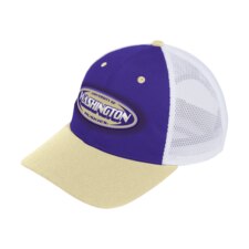 adidas Purple Gold Washington Huskies Y2K Relaxed Trucker Hat