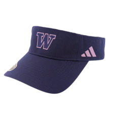 adidas Purple Solid W Logo 2025 Adjustable Visor