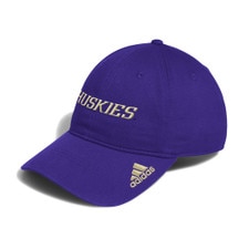 adidas Purple UW Huskies Wordmark Slouch Adjustable Hat