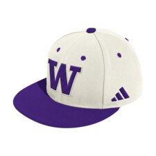 adidas Washington Huskies 2025 Gold Standard Fitted Wool On Field Baseball Hat