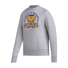 adidas Women's Vault Dog Laurels Vintage Crewneck