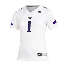 adidas Women's Washington Huskies #1 Replica Football Jersey