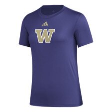 adidas Women's W Logo Pregame Tee