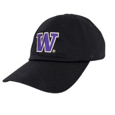 lululemon Black Washington Huskies Classic Unisex Ball Cap Adjustable Hat