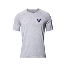 lululemon Men's Washington Huskies Metal Vent Tech Short Sleeve Shirt 2.5