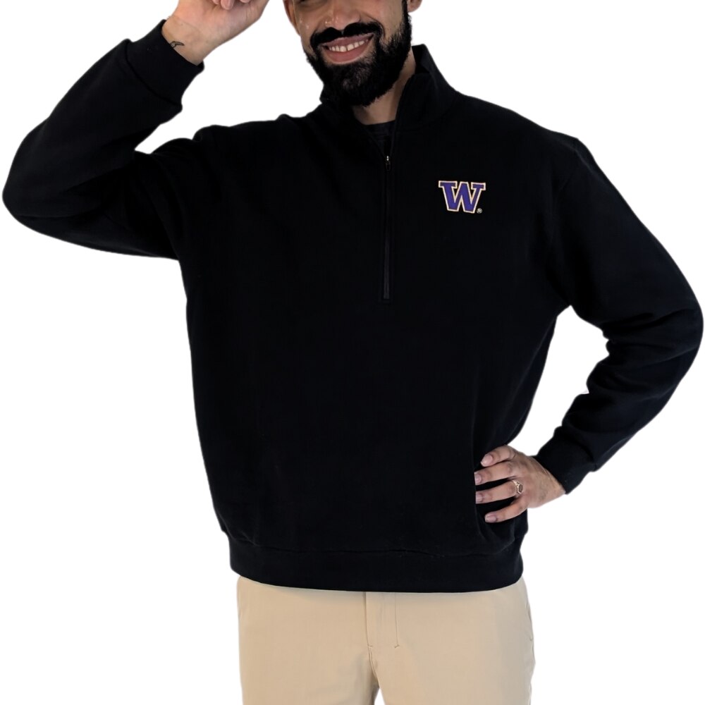 lululemon Men's Washington Huskies Steady State Half Zip