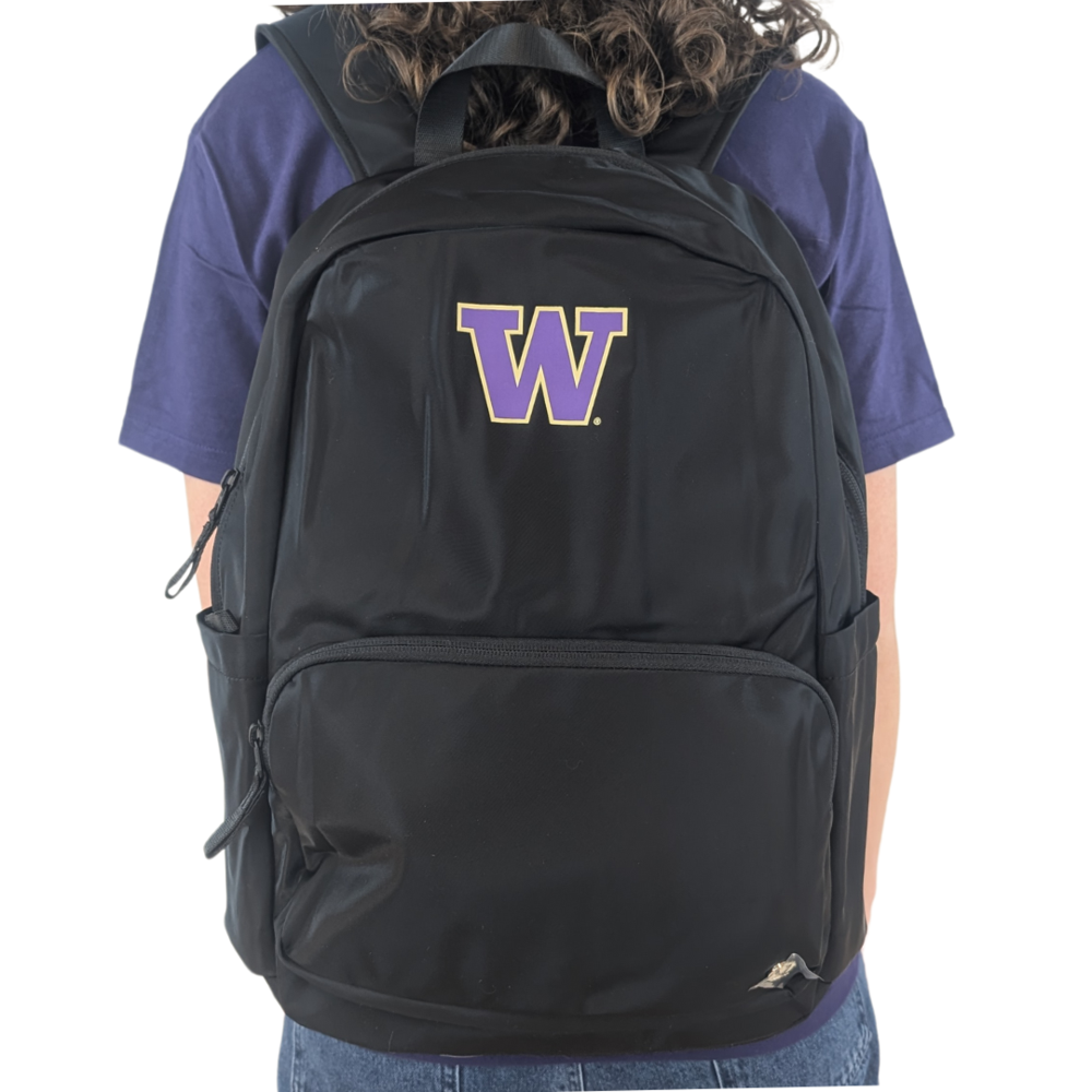 lululemon Washington Huskies Black W Logo Everywhere Backpack 22L