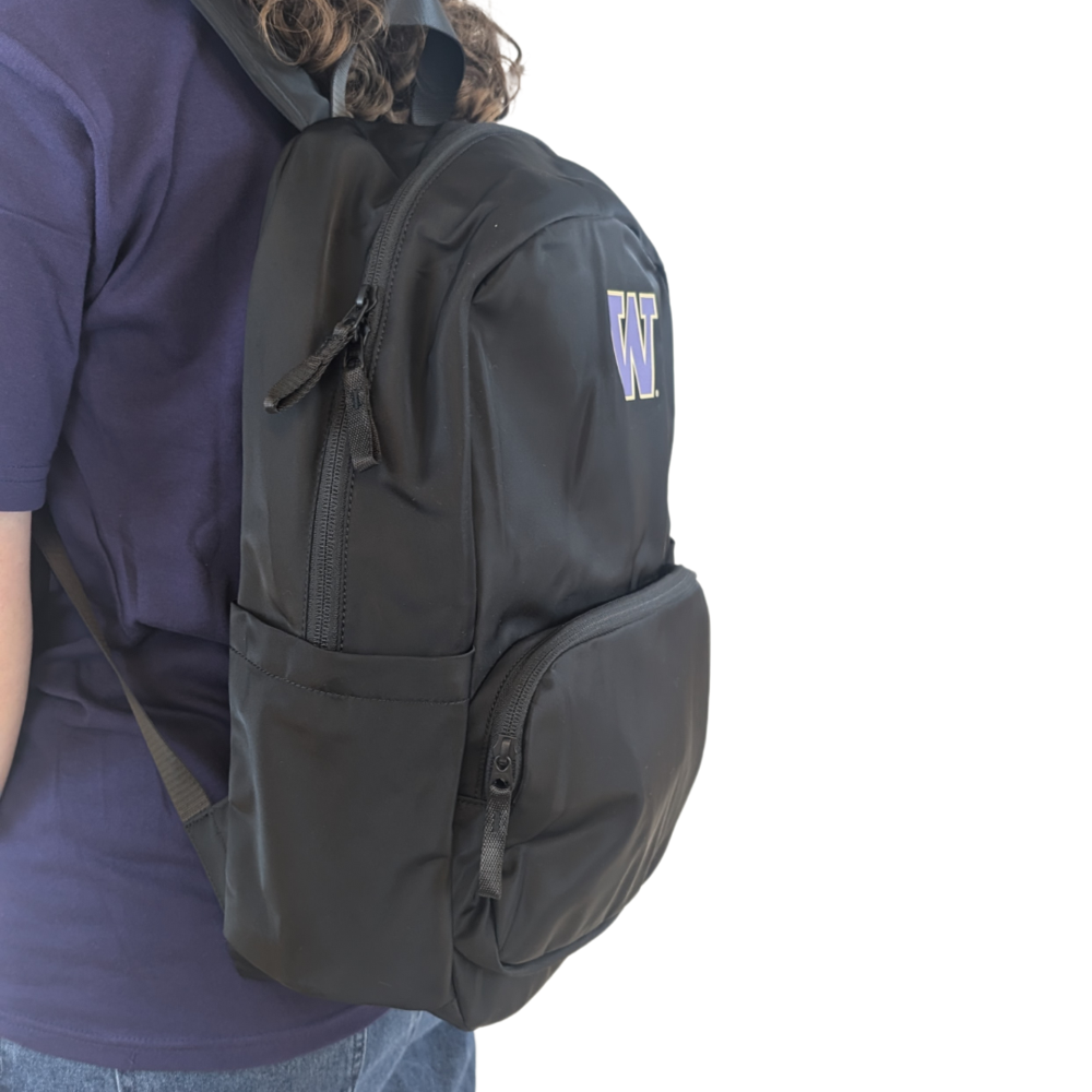lululemon Washington Huskies Black W Logo Everywhere Backpack 22L