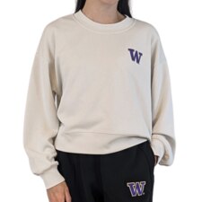 lululemon Women's Washington Huskies Perfectly Oversized Crop Crew